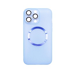 Capa Magnética com Lente de Câmara para Apple iPhone 14 Pro Azul Capa Magnética com Lente de Câmara para Apple iPhone 14 Pro Azul
